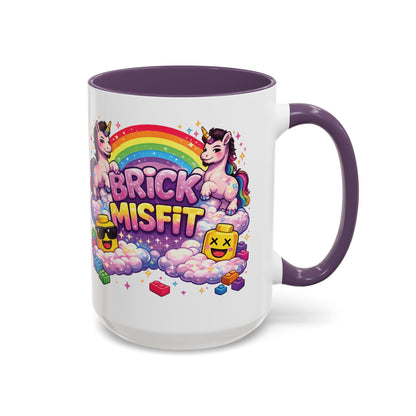 Brick Misfit Unicorn Coffee Mug 15oz -INT
