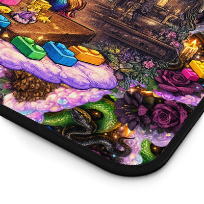 Moody Brick Misfit Sassy Sips Desk Mat