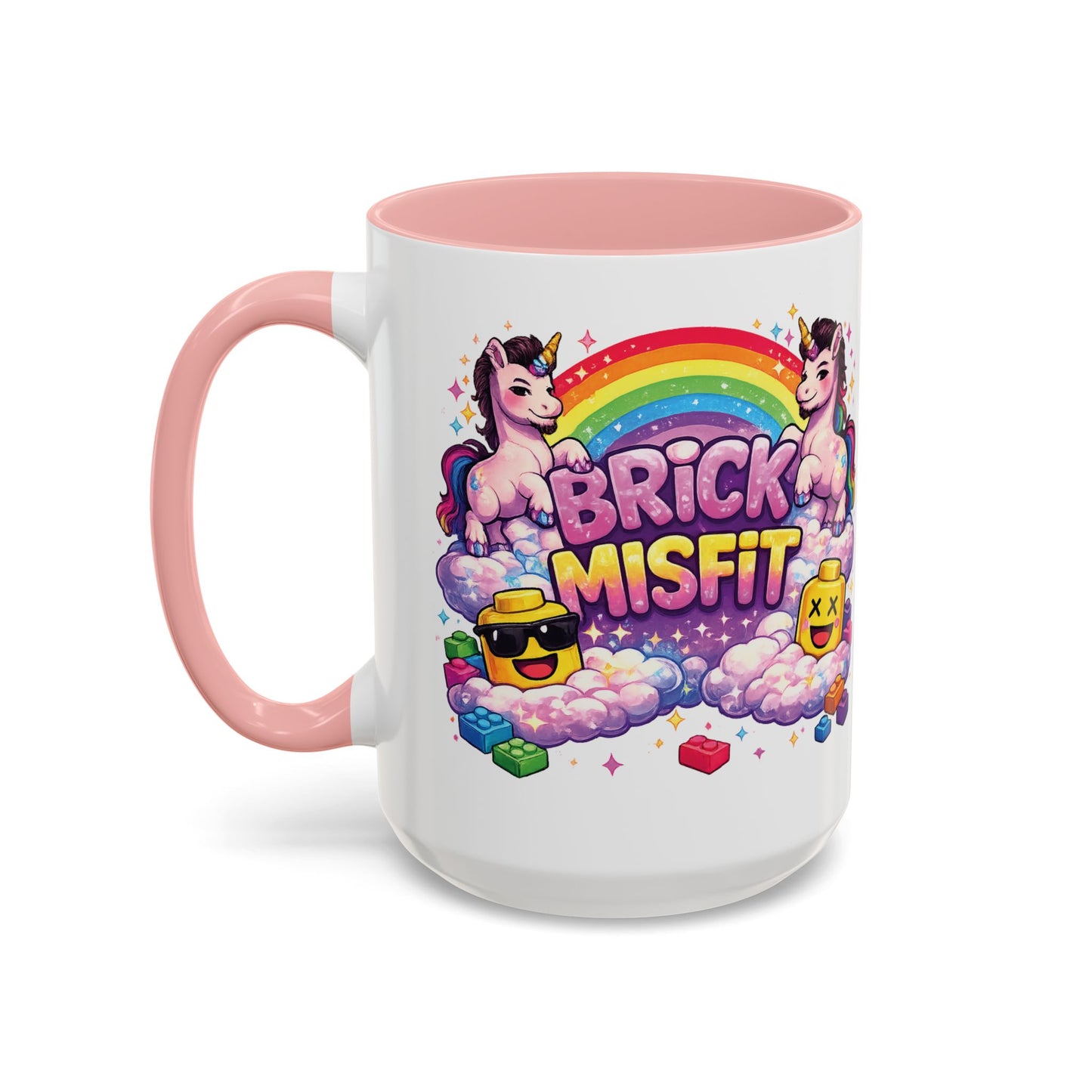 Brick Misfit Unicorn Coffee Mug 15oz