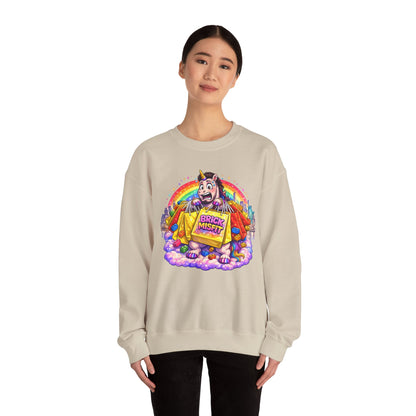 Brick Misfit Shopping Madness Crewneck Sweatshirt
