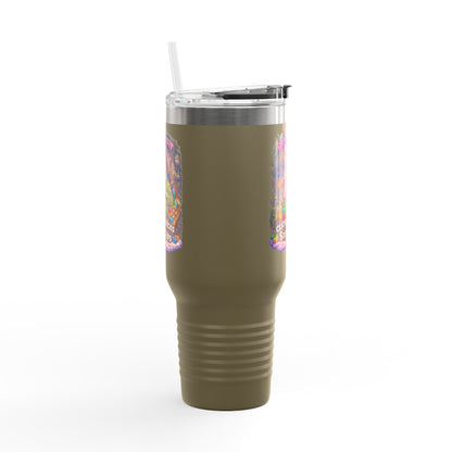 Brick Misfit Sassy Sips 40oz Insulated Travel Mug  -INT