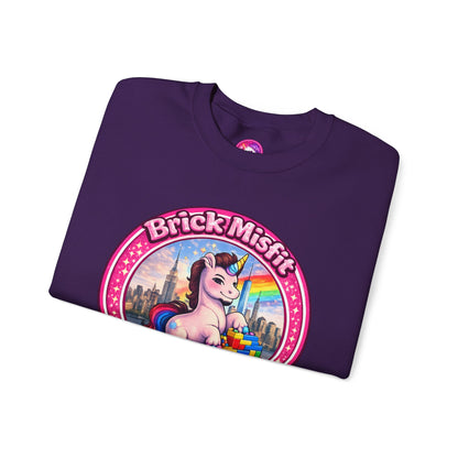 Brick Misfit Laughter Love Crewneck Sweatshirt