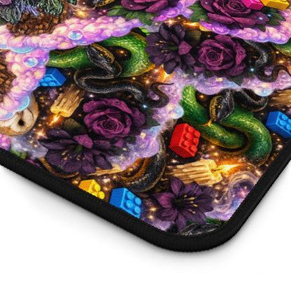 Moody Brick Misfit Sassy Sips Desk Mat