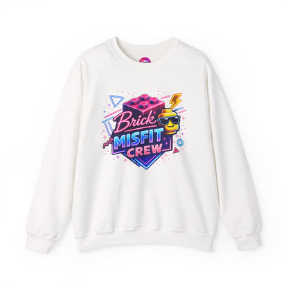 Brick Misfit Retro Bricks Crewneck Sweatshirt