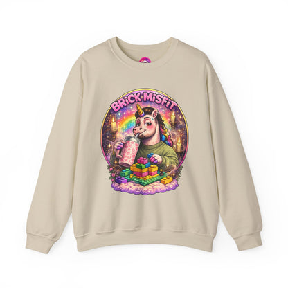 Brick Misfit Sassy Sips Crewneck Sweatshirt