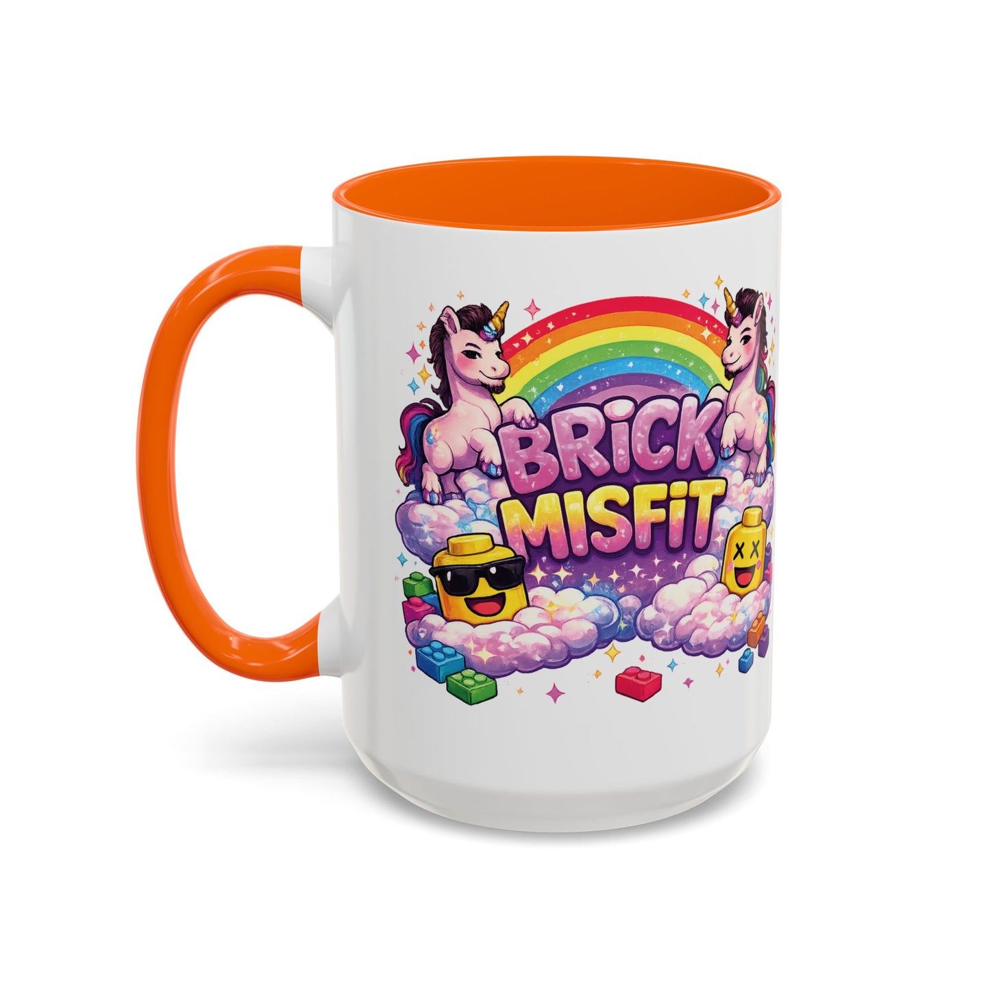 Brick Misfit Unicorn Coffee Mug 15oz