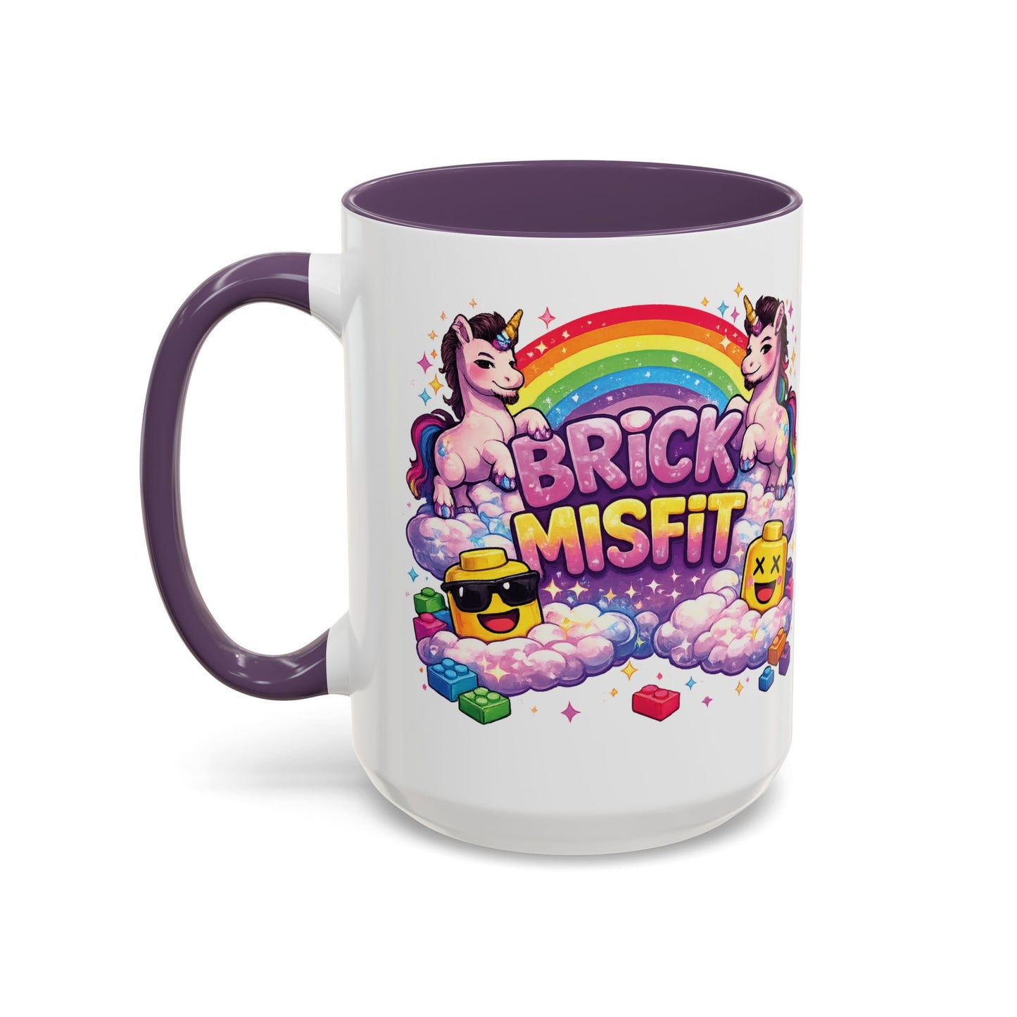 Brick Misfit Unicorn Coffee Mug 15oz -INT