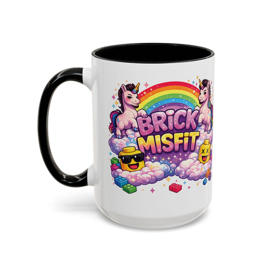 Brick Misfit Unicorn Coffee Mug 15oz