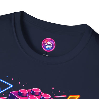 Brick Misfit Neon Retro T-Shirt