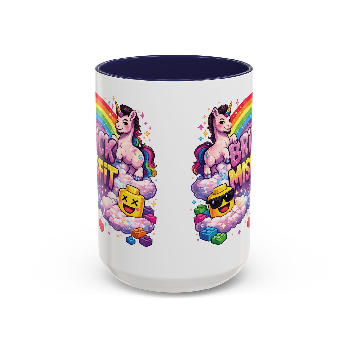 Brick Misfit Unicorn Coffee Mug 15oz