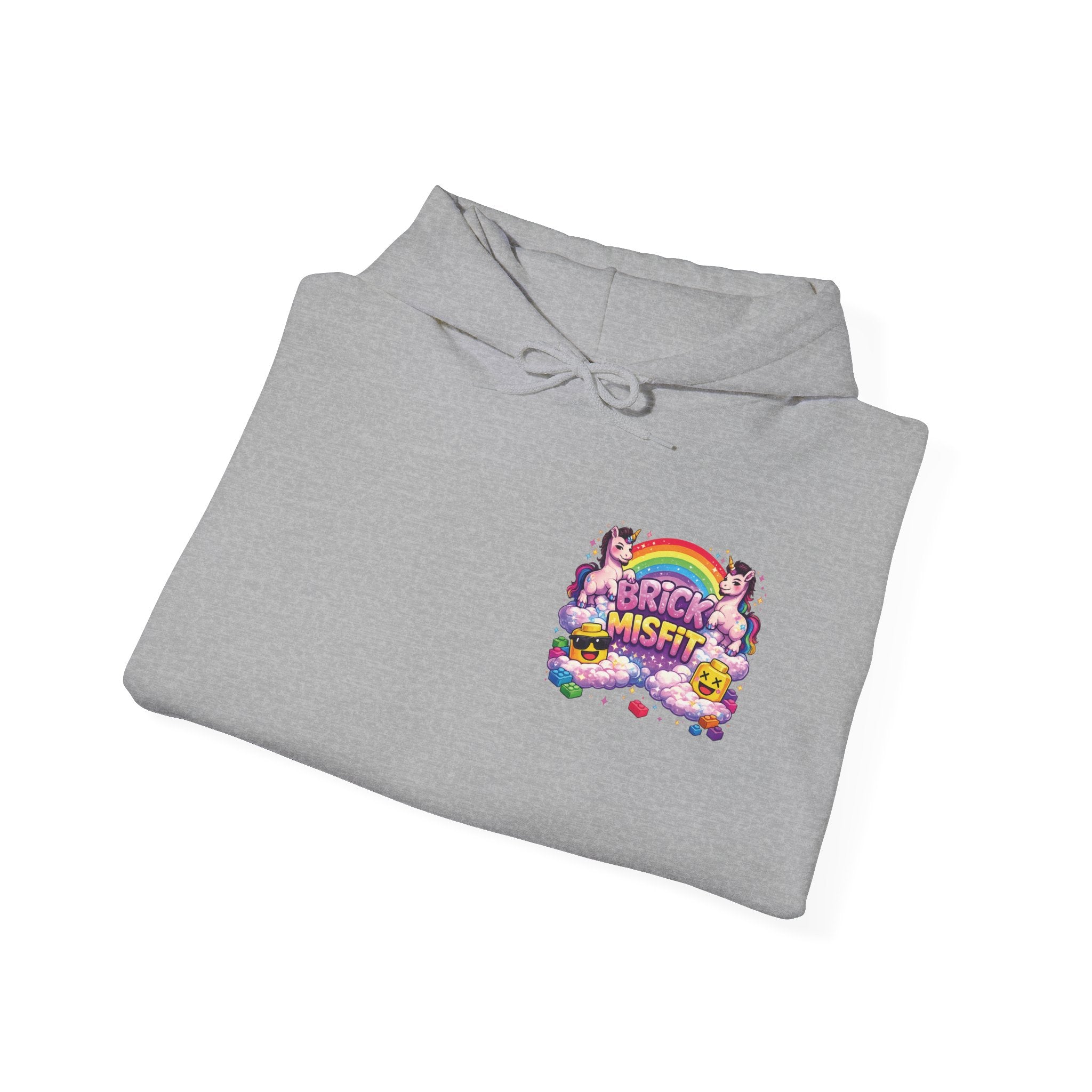 Brick Misfit Unicorn Hoodie