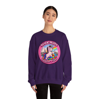 Brick Misfit Laughter Love Crewneck Sweatshirt
