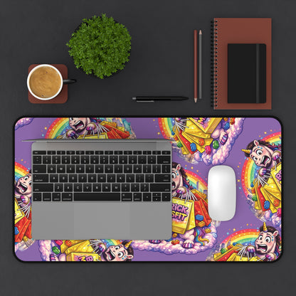 Brick Misfit Shopping Madness Unicorn Desk Mat