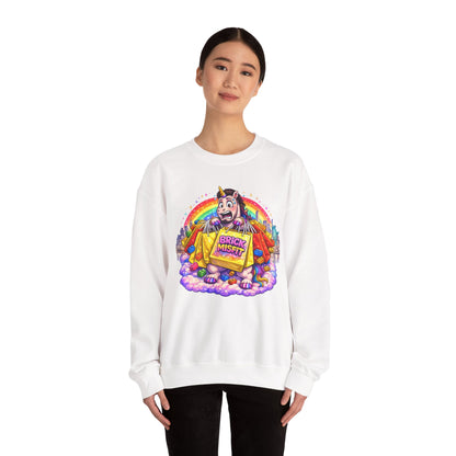 Brick Misfit Shopping Madness Crewneck Sweatshirt -INT