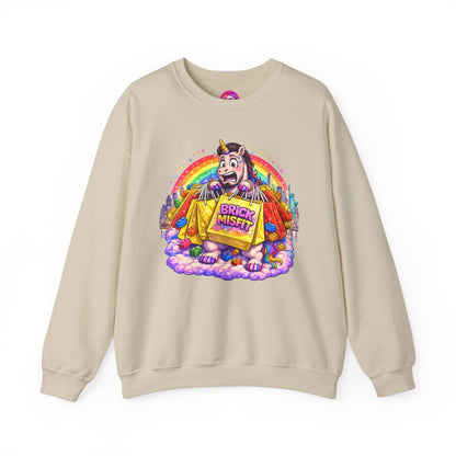 Brick Misfit Shopping Madness Crewneck Sweatshirt -INT
