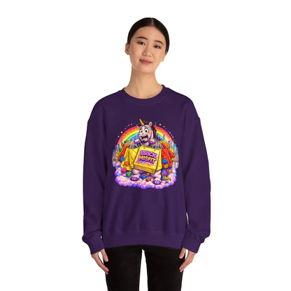 Brick Misfit Shopping Madness Crewneck Sweatshirt