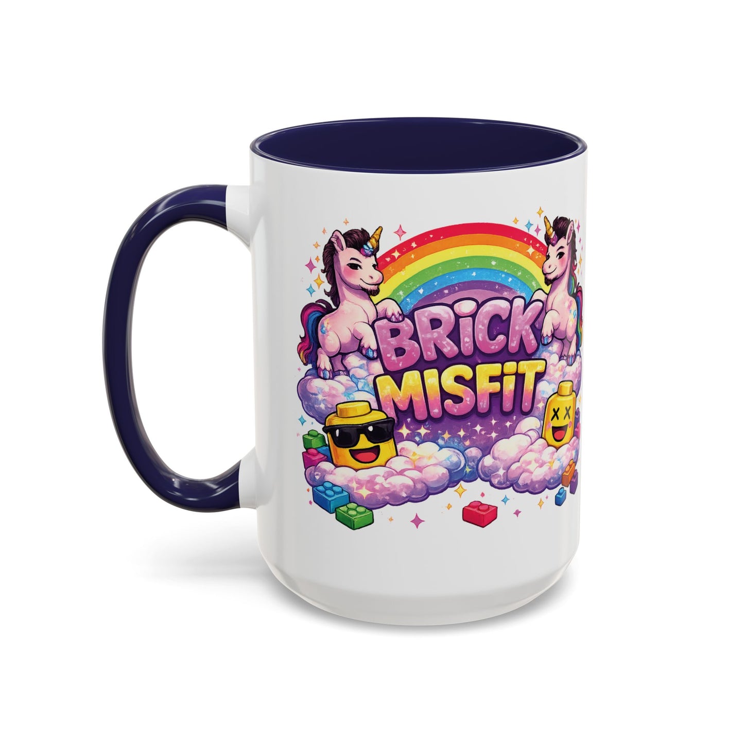 Brick Misfit Unicorn Coffee Mug 15oz