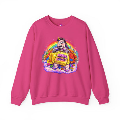 Brick Misfit Shopping Madness Crewneck Sweatshirt