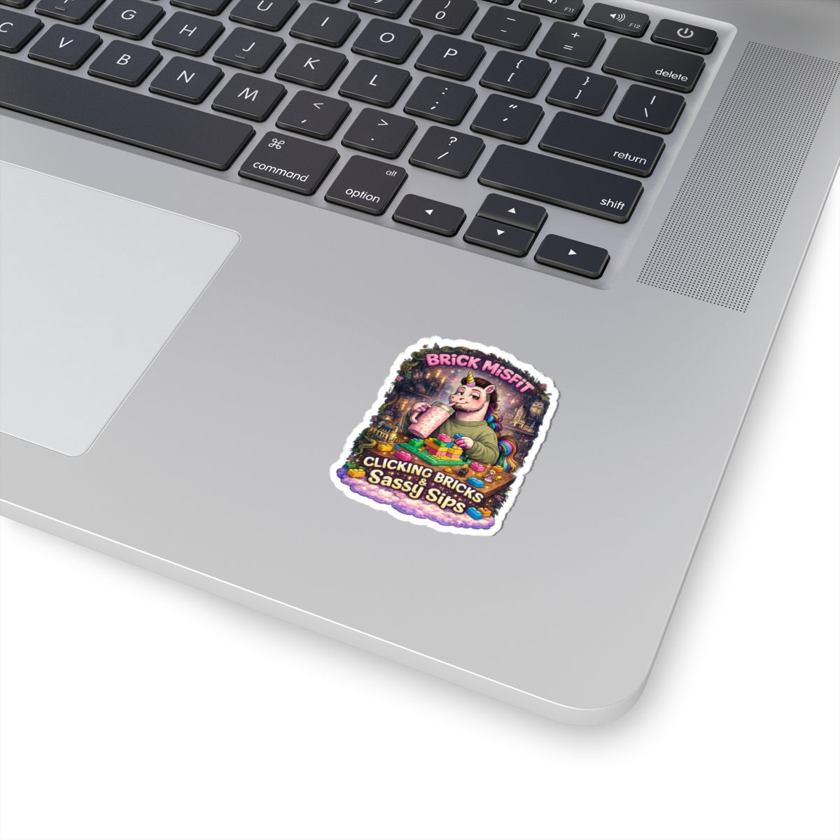 Brick Misfit Sassy Sips Kiss-Cut Sticker -INT