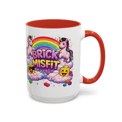 Brick Misfit Unicorn Coffee Mug 15oz -INT