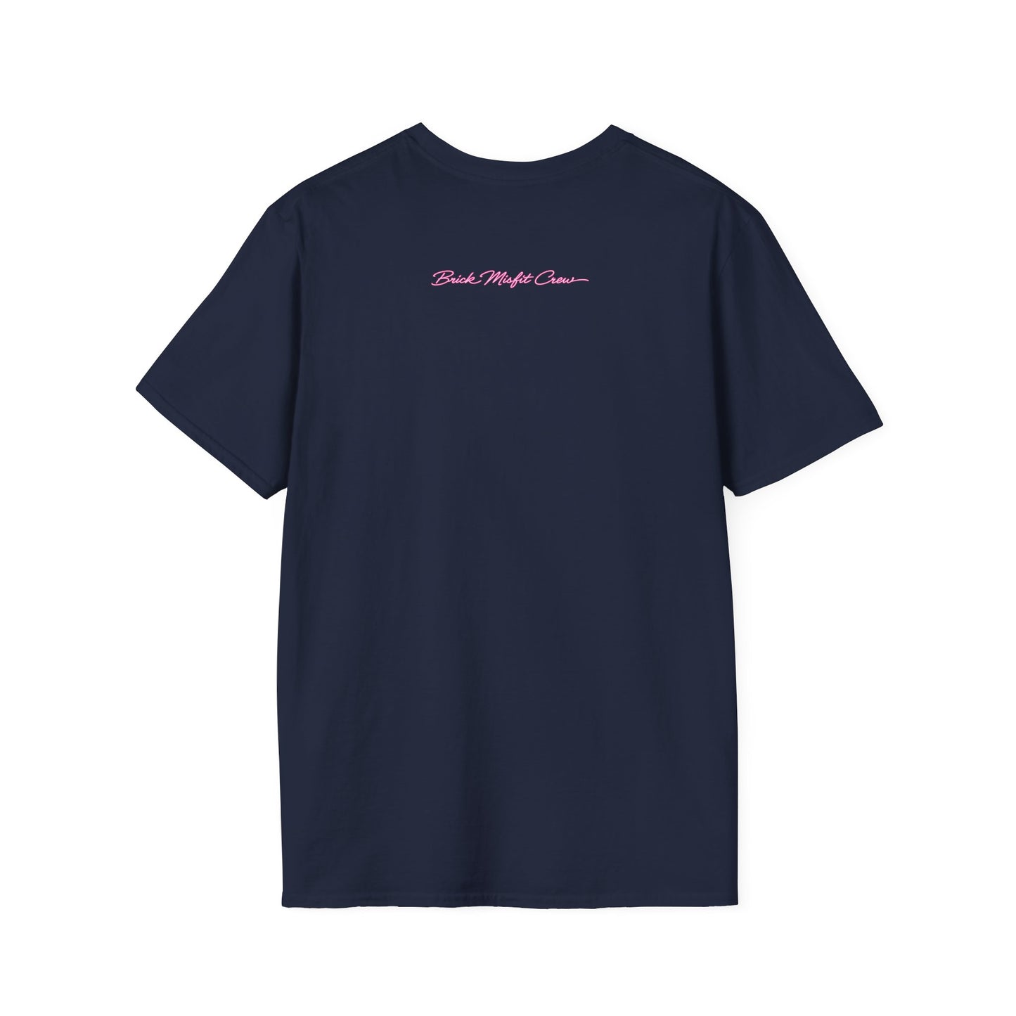 Brick Misfit Neon Retro T-Shirt