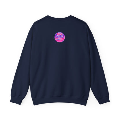 Brick Misfit Nail Polish Spill Crewneck Sweatshirt