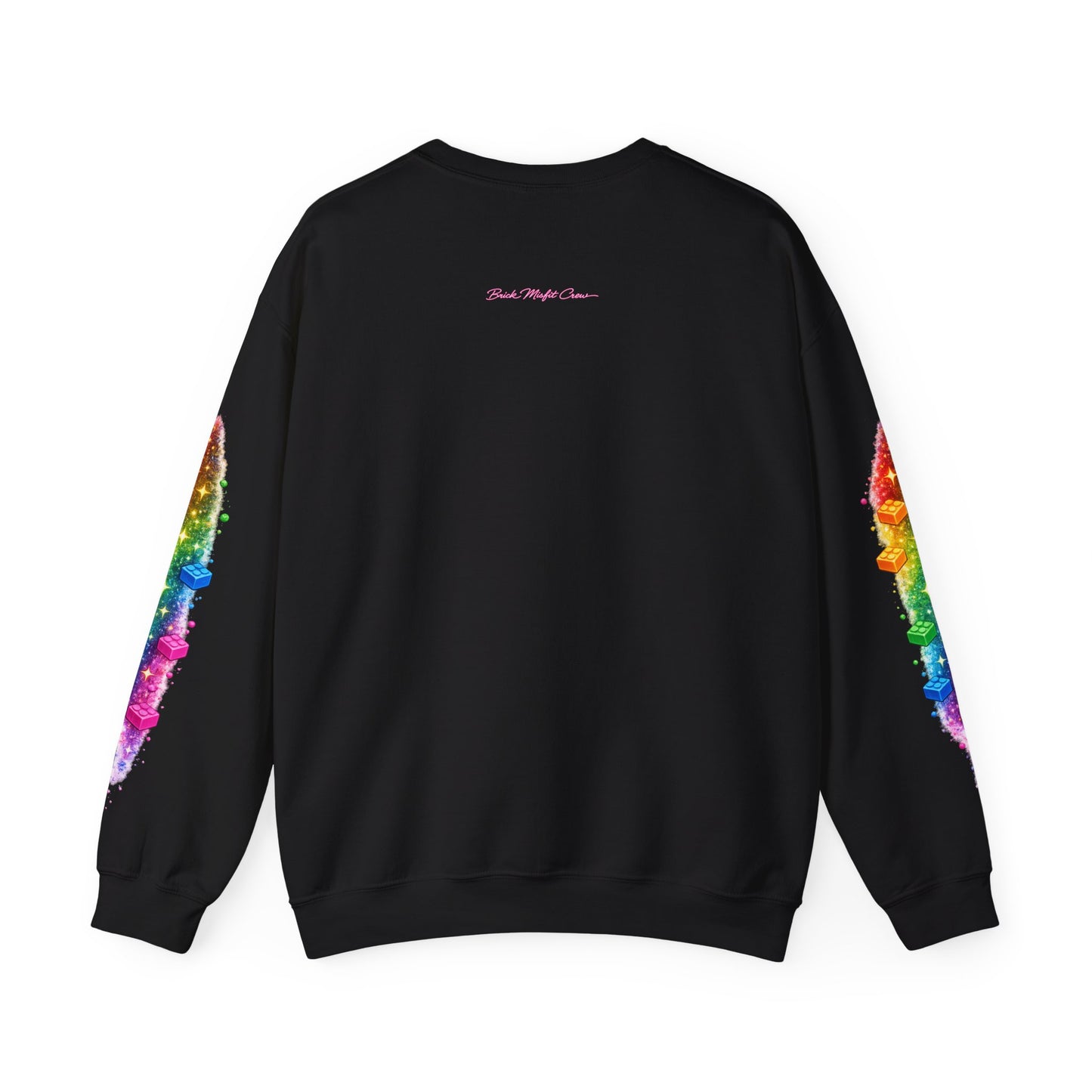 Brick Misfit Bricks and Sparkles Crewneck Sweatshirt
