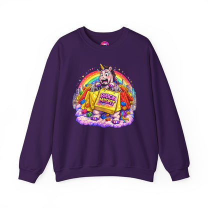 Brick Misfit Shopping Madness Crewneck Sweatshirt