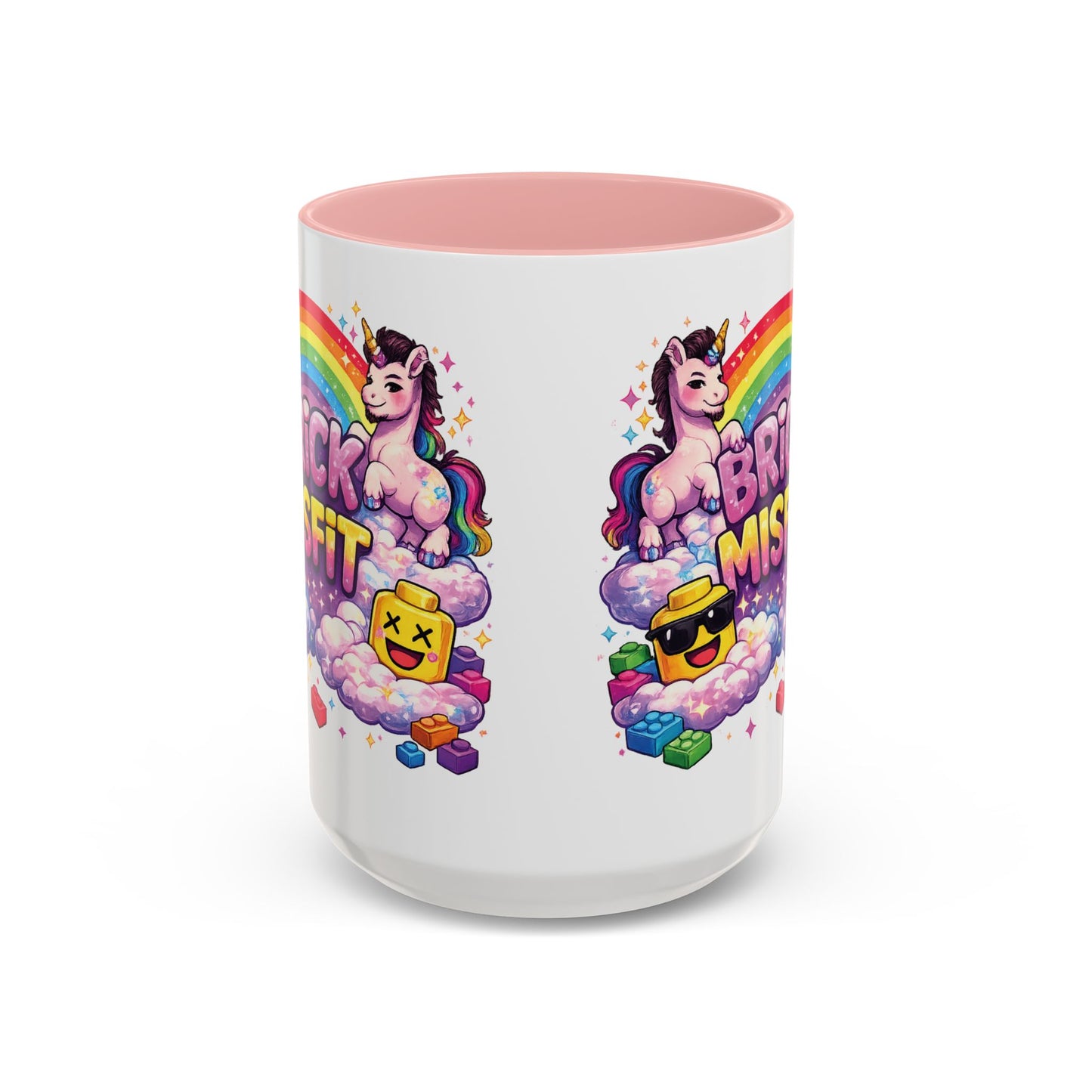 Brick Misfit Unicorn Coffee Mug 15oz
