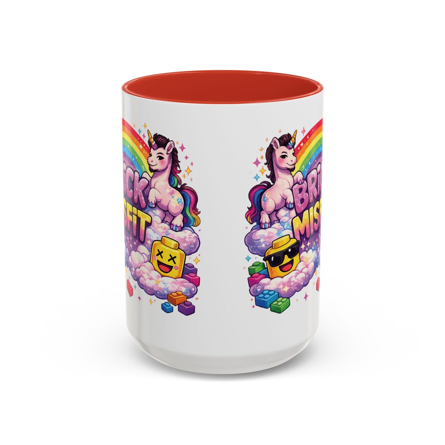 Brick Misfit Unicorn Coffee Mug 15oz