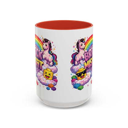 Brick Misfit Unicorn Coffee Mug 15oz