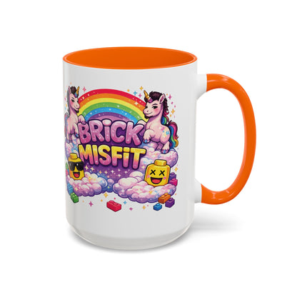 Brick Misfit Unicorn Coffee Mug 15oz