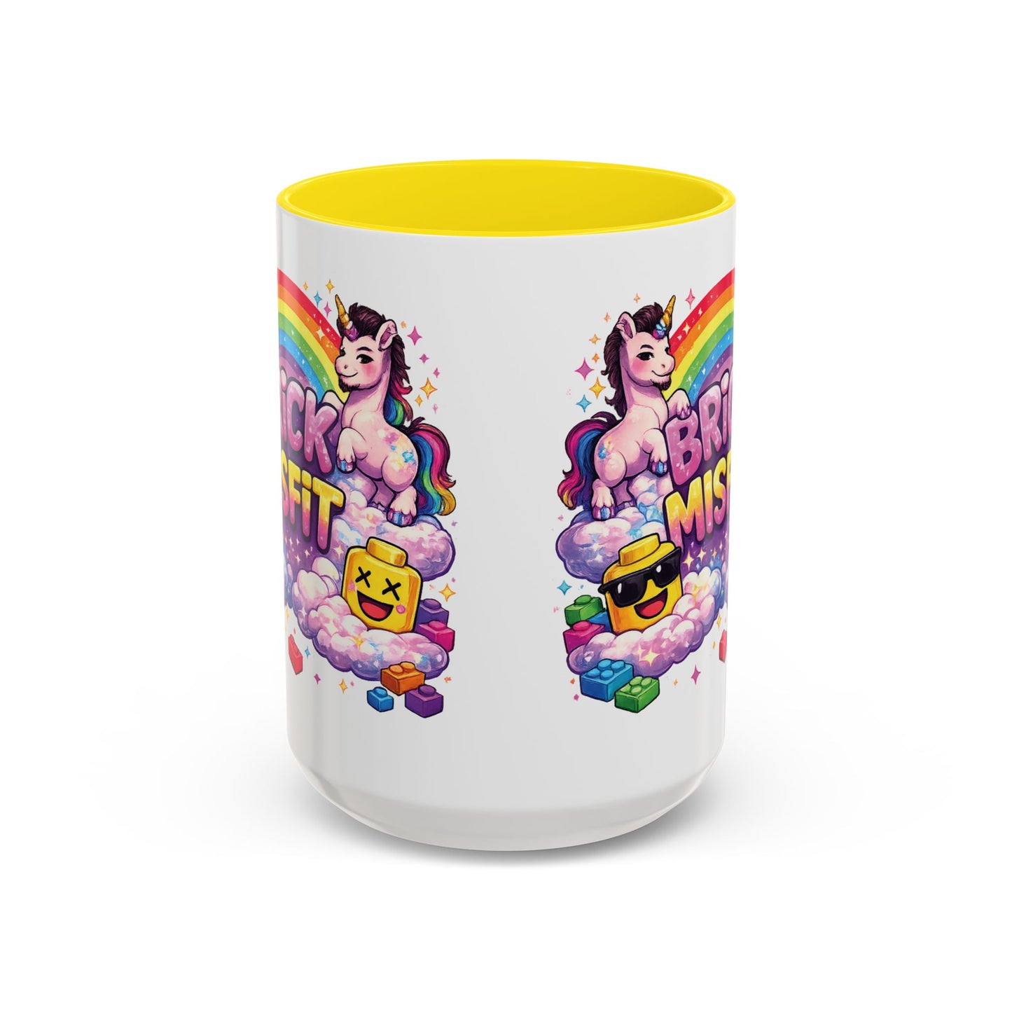 Brick Misfit Unicorn Coffee Mug 15oz
