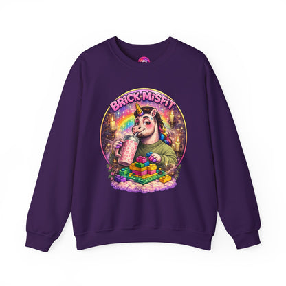 Brick Misfit Sassy Sips Crewneck Sweatshirt