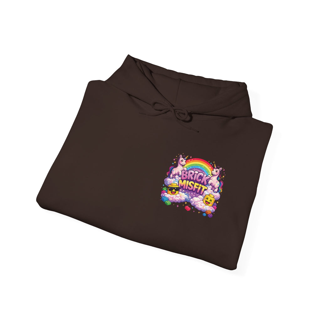 Brick Misfit Unicorn Hoodie