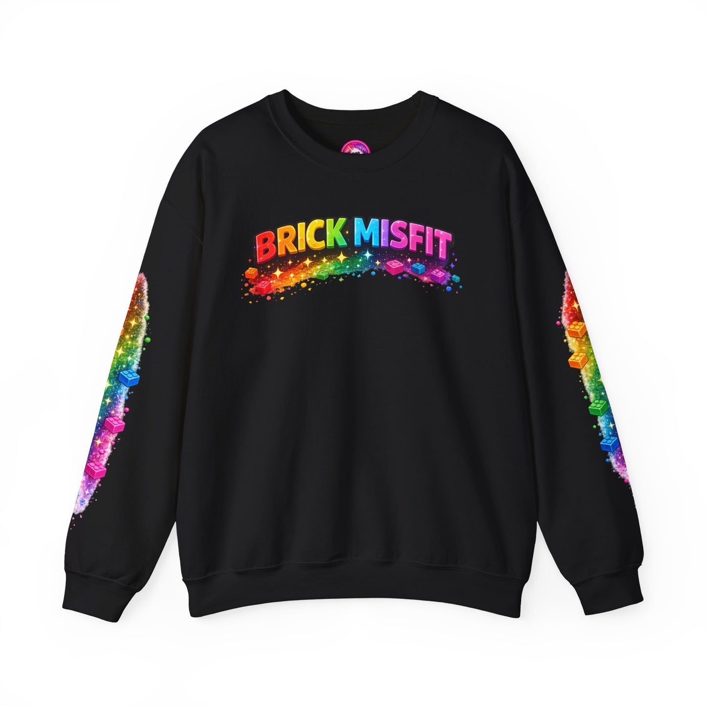 Brick Misfit Bricks and Sparkles Crewneck Sweatshirt - INT