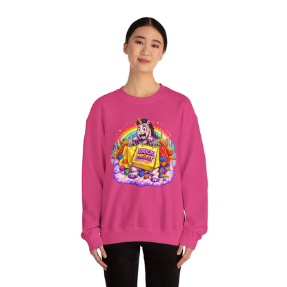 Brick Misfit Shopping Madness Crewneck Sweatshirt