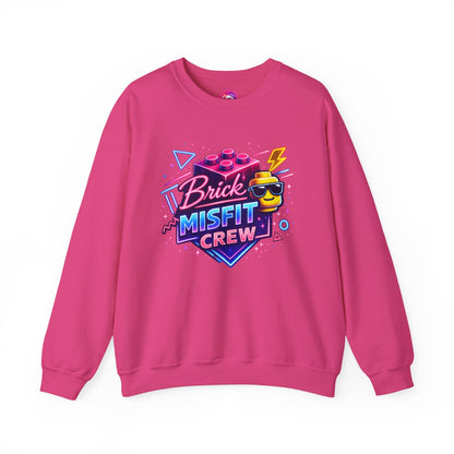 Brick Misfit Retro Bricks Crewneck Sweatshirt