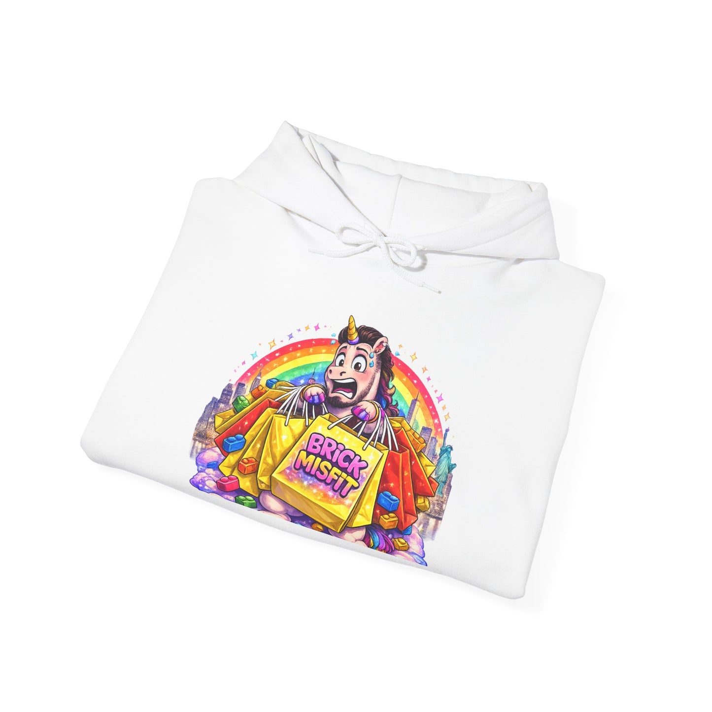 Brick Misfit Shopping Madness Unicorn Hoodie -INT