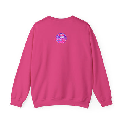 Brick Misfit Nail Polish Drip Crewneck Sweatshirt
