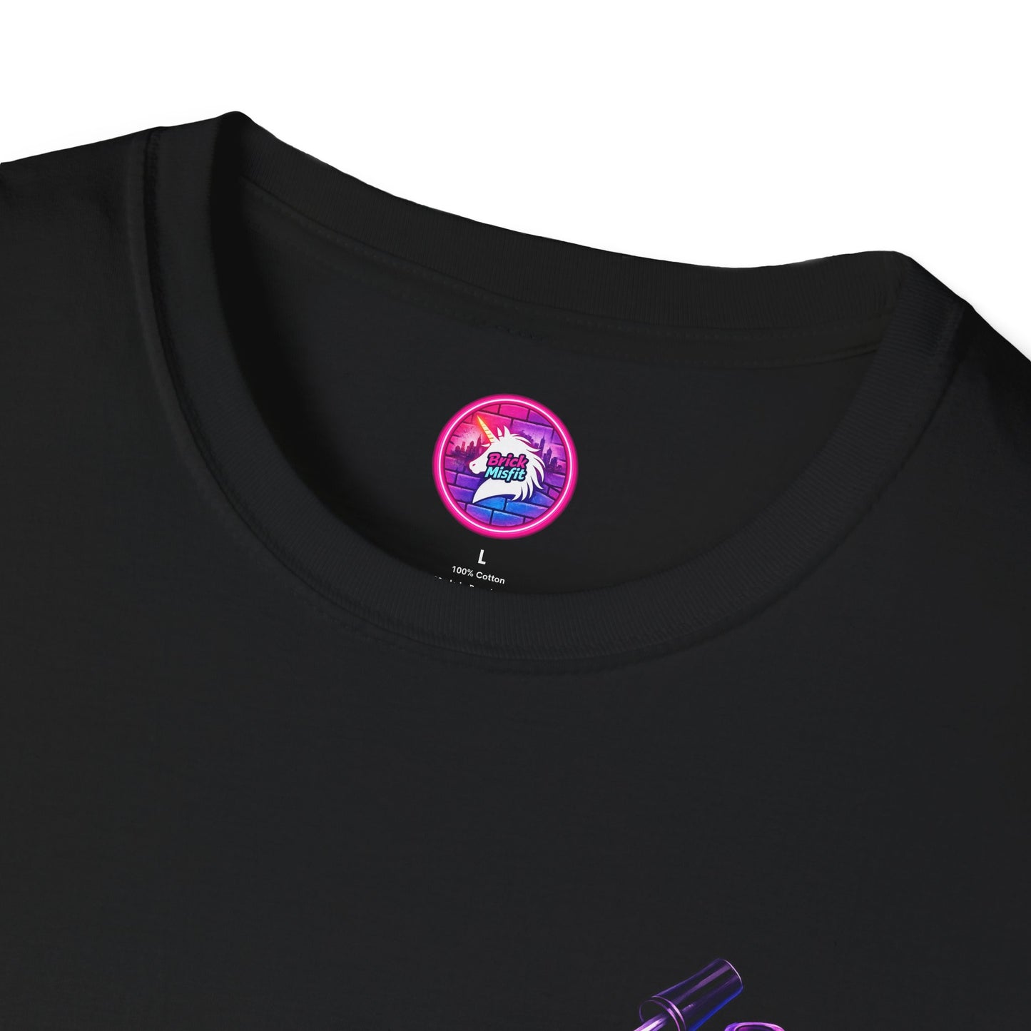 Brick Misfit Nail Polish Drip T-Shirt -INT
