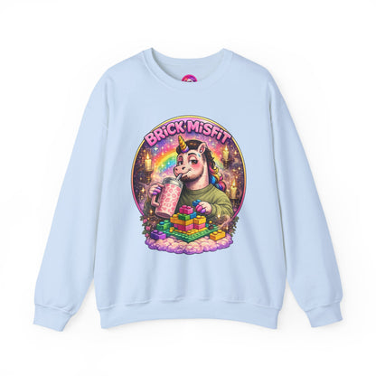 Brick Misfit Sassy Sips Crewneck Sweatshirt