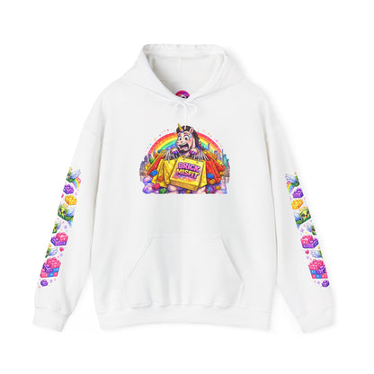 Brick Misfit Shopping Madness Unicorn Hoodie