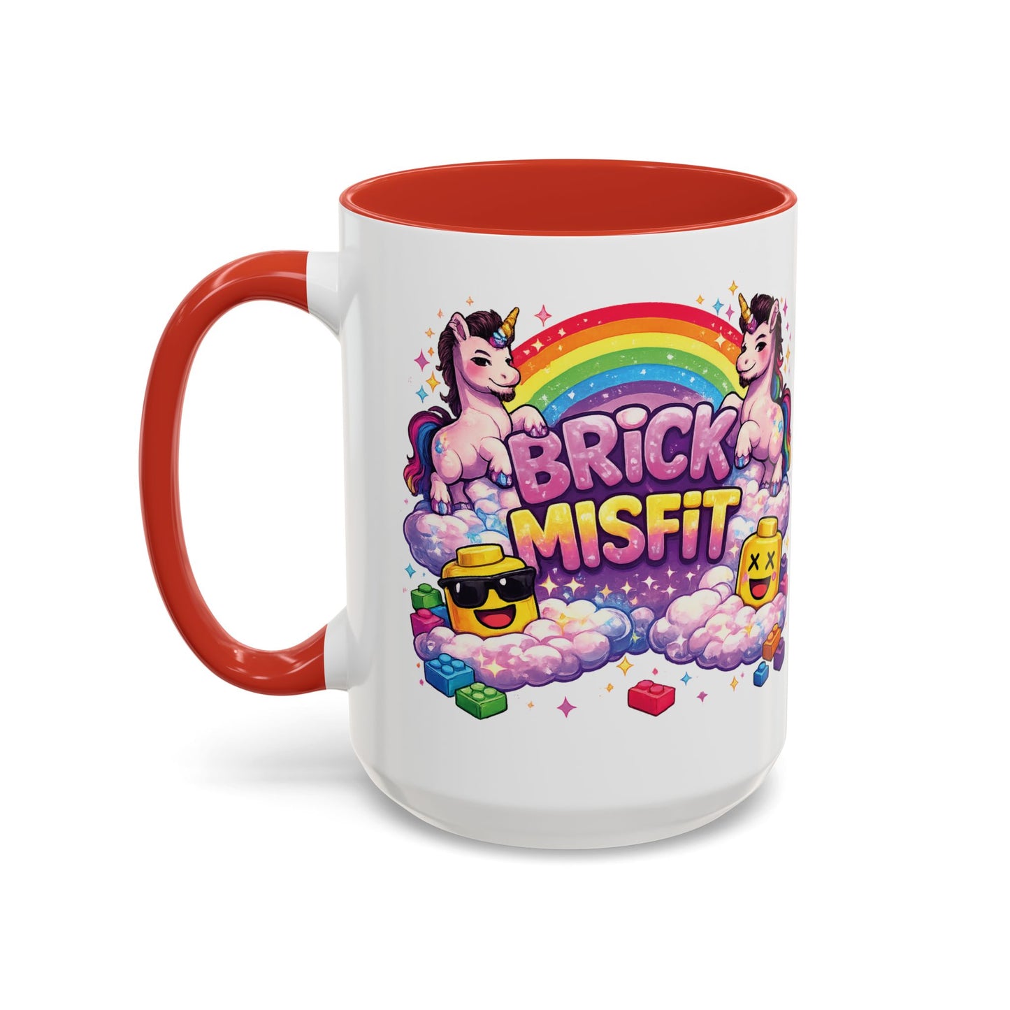 Brick Misfit Unicorn Coffee Mug 15oz